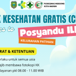 Cek Kesehatan Gratis di Posyandu ILP Kel.Patihan